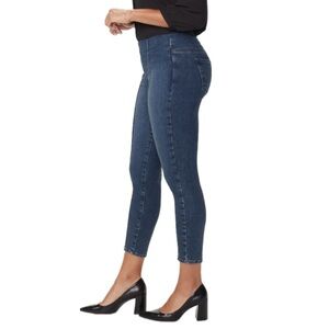 NYDJ‎ Pull-On Jeans Stretch Lift Tuck Ankle Skinny Blue Denim Pants / Jean Sz 6